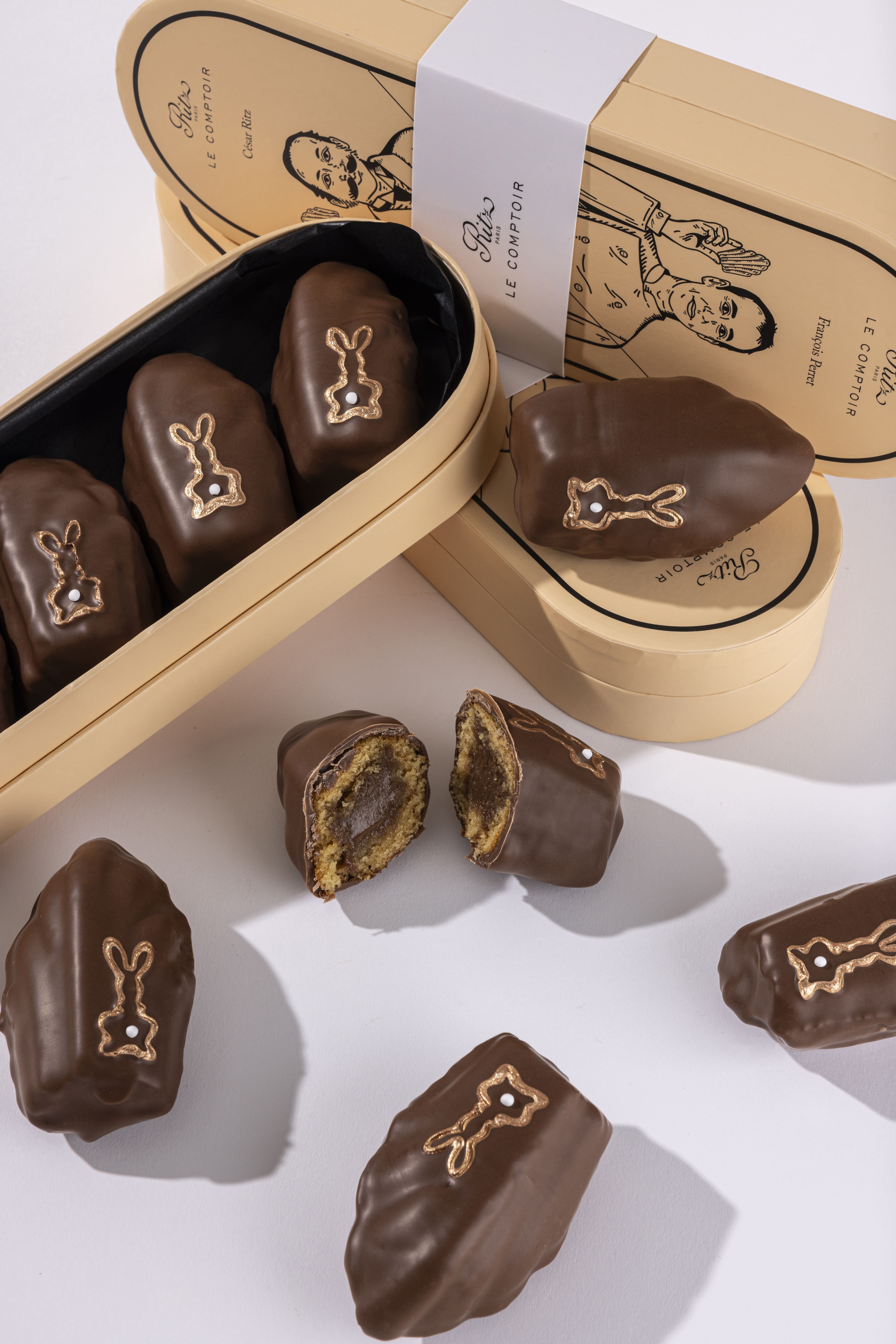 Hazelnut Madeleines Box | Ritz Paris Le Comptoir